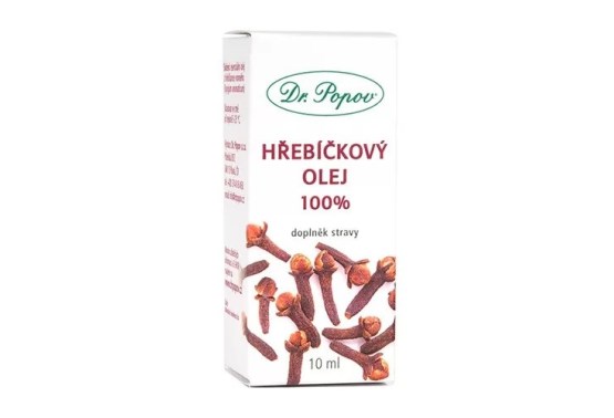 Dr.Popov Hřebíčkový olej 100%, 10 ml